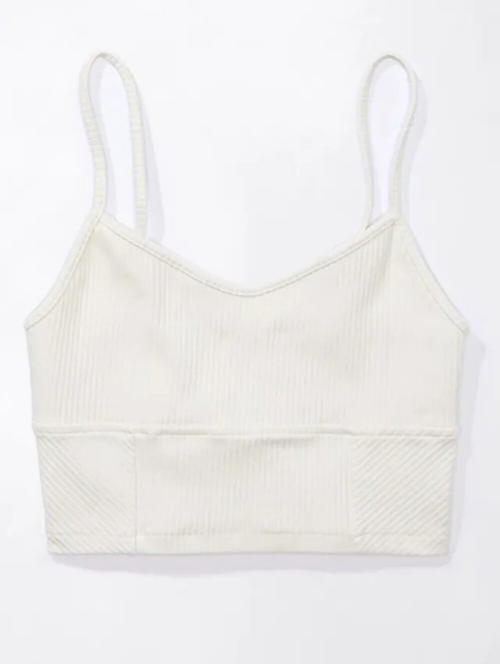 American Eagle | Maddie & Kenzie Ziegler Bralette Crop Top - 94% Cotton (M)